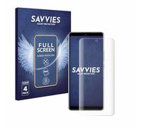 Savvies 4 Pack Full-Screen Protection Film compatible with Xiaomi 12 Pro Full Cover Screen Protector 3D Curved [Edge to Edge, Scratch Proof]
