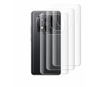 Savvies 4 Pack Full-Screen Protection Film compatible with Xiaomi Redmi Note 14 Pro Plus 5G (Back) Full Cover Screen Protector 3D Curved