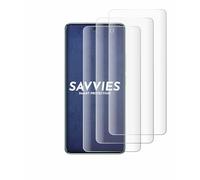 Savvies 4 Pack Full-Screen Protection Film compatible with Xiaomi Redmi Note 15 4G Full Cover Screen Protector 3D Curved [Edge to Edge, Scratch Proof]