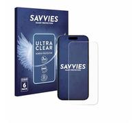 Savvies 6 Pack Protection Film compatible with Apple iPhone 15