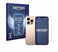 Savvies 6 Pack Protection Film compatible with Apple iPhone 16 Pro