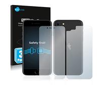 Savvies 6 Pack Protection Film compatible with Apple iPhone SE 2 2020