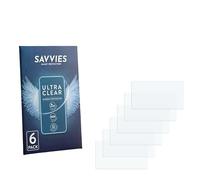 Savvies 6 Pack Protection Film compatible with Audi Q5 2016 MMI 3G 6.5"