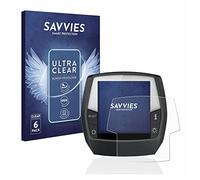 Savvies 6 Pack Protection Film compatible with Bosch Intuvia Performance Line