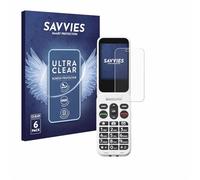 Savvies 6 Pack Protection Film compatible with Doro Leva L30