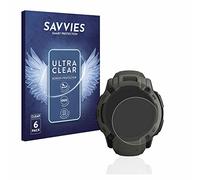 Savvies 6 Pack Protection Film compatible with Garmin Instinct 2X Solar