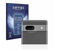 Savvies 6 Pack Protection Film compatible with Google Pixel 7a