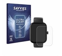 Savvies 6 Pack Protection Film compatible with Hama Fit Watch 5000
