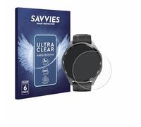 Savvies 6 Pack Protection Film compatible with Hama Smartwatch 7010