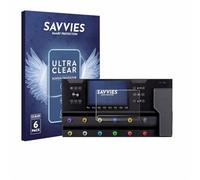 Savvies 6 Pack Protection Film compatible with Line 6 Helix Stadium XL