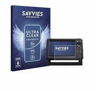 Savvies 6 Pack Protection Film compatible with Lowrance Eagle 7