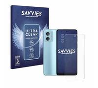 Savvies 6 Pack Protection Film compatible with Motorola Moto G54