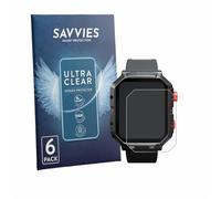 Savvies 6 Pack Protection Film compatible with My Play Watch ATA-BA1-01