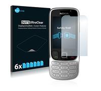 Savvies 6 Pack Protection Film compatible with Nokia 6303i classic