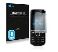 Savvies 6 Pack Protection Film compatible with Nokia C2-01