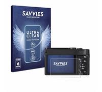 Savvies 6 Pack Protection Film compatible with Panasonic Lumix DC-TZ99