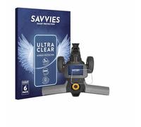 Savvies 6 Pack Protection Film compatible with PowaKaddy FX5 New Full colour 3.5"