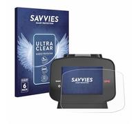 Savvies 6 Pack Protection Film compatible with PowaKaddy FX7 GPS 3.5"