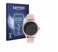 Savvies 6 Pack Protection Film compatible with Reflex Active Spectra 300 R AMOLED 1.43"
