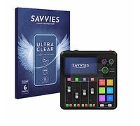 Savvies 6 Pack Protection Film compatible with Rode Rodecaster Duo