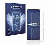 Savvies 6 Pack Protection Film compatible with Samsung Galaxy Z Flip 4