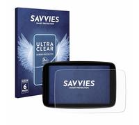Savvies 6 Pack Protection Film compatible with TomTom GO Expert Plus 7"