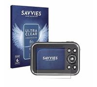 Savvies 6 Pack Protection Film compatible with Vtech Kidizoom Video Studio HD
