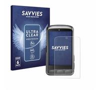 Savvies 6 Pack Protection Film compatible with Wahoo Elemnt ACE