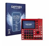 Savvies 6 Pack Screen Protector compatible with Akai MPC One+ Protection Film Clear
