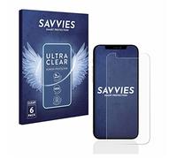 Savvies 6 Pack Screen Protector compatible with Apple iPhone 12 mini Protection Film Clear