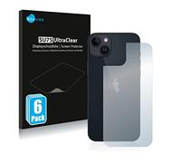 Savvies 6 Pack Screen Protector compatible with Apple iPhone 14 Plus (Back) Protection Film Clear