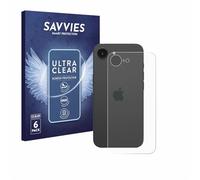 Savvies 6 Pack Screen Protector compatible with Apple iPhone 16e / 17e Protection Film Clear