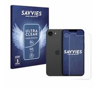 Savvies 6 Pack Screen Protector compatible with Apple iPhone 16e (Front+Camera) Protection Film Clear