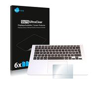 Savvies 6 Pack Screen Protector compatible with Apple MacBook Pro 13.3" 2015 (Touch Trackpad) Protection Film Clear