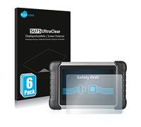 Savvies 6 Pack Screen Protector compatible with Autel MaxiCOM MK808/ PRO MP808TS Protection Film Clear