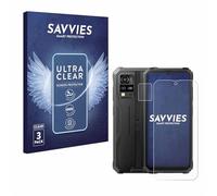 Savvies 6 Pack Screen Protector compatible with Blackview BV4800 / SE Protection Film Clear