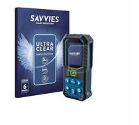Savvies 6 Pack Screen Protector compatible with Bosch GLM 50-23 Protection Film Clear