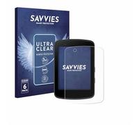 Savvies 6 Pack Screen Protector compatible with Bryton Rider 650 Protection Film Clear