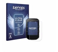 Savvies 6 Pack Screen Protector compatible with Bryton Rider S500E Protection Film Clear