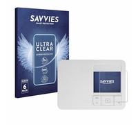 Savvies 6 Pack Screen Protector compatible with Canon Selphy CP1500 Protection Film Clear