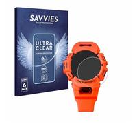 Savvies 6 Pack Screen Protector compatible with Casio G-Shock GBA-900 Protection Film Clear