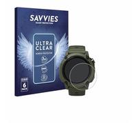 Savvies 6 Pack Screen Protector compatible with Coros NOMAD Protection Film Clear