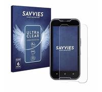 Savvies 6 Pack Screen Protector compatible with Datalogic Memor 11 Protection Film Clear