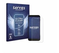 Savvies 6 Pack Screen Protector compatible with Datalogic Memor 17 HC Protection Film Clear