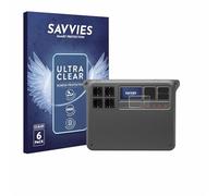 Savvies 6 Pack Screen Protector compatible with DJI Power 2000 Protection Film Clear