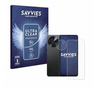 Savvies 6 Pack Screen Protector compatible with Doogee Note 59 Pro Plus (Front+Camera) Protection Film Clear