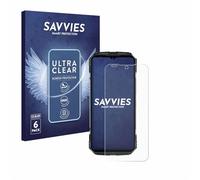 Savvies 6 Pack Screen Protector compatible with Doogee S118 Pro Protection Film Clear