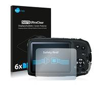 Savvies 6 Pack Screen Protector compatible with Fujifilm FinePix XP120 Protection Film Clear
