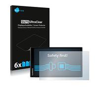 Savvies 6 Pack Screen Protector compatible with Garmin Camper 780 Protection Film Clear