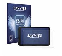 Savvies 6 Pack Screen Protector compatible with Garmin DriveCam 76 Protection Film Clear
